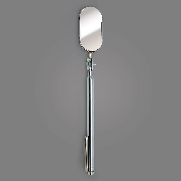 B-2T - 1" X 2" Oval Telescopic Inspection Mirror