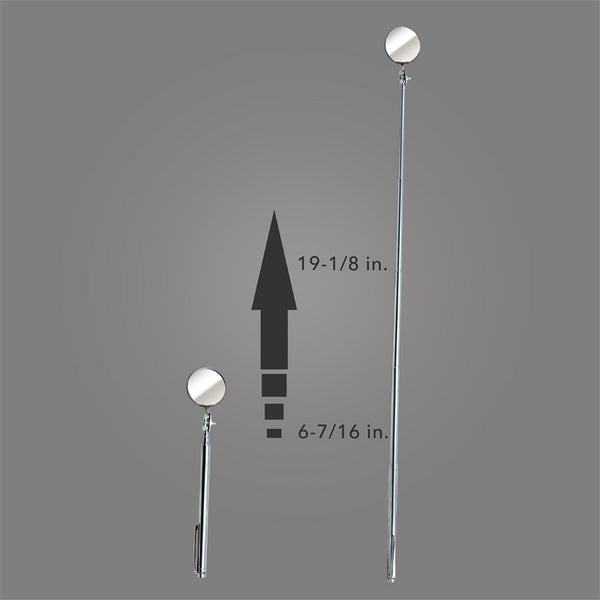 E-2T - Round 1-1/4" Telescoping Inspection Mirror