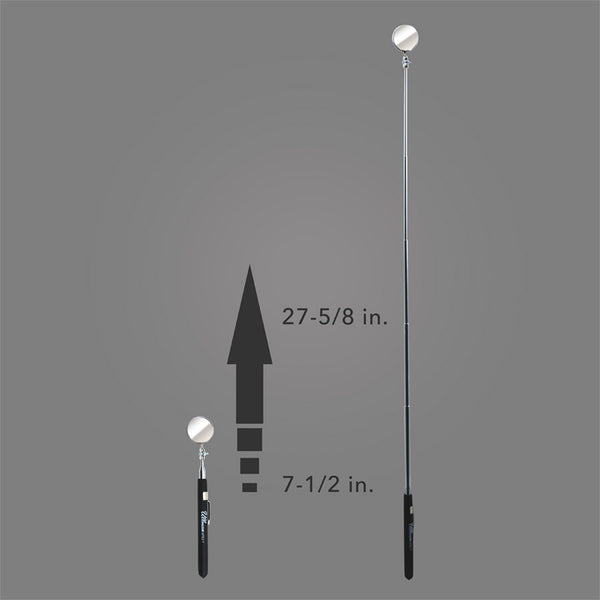 HTE2-T - Round 1-1/4" Telescoping Inspection Mirror