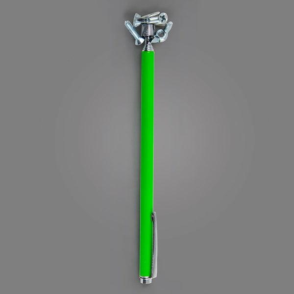 NO.15XGR - Hi-Vis Green Pocket Size Telescoping Magnetic Pick-Up Tool