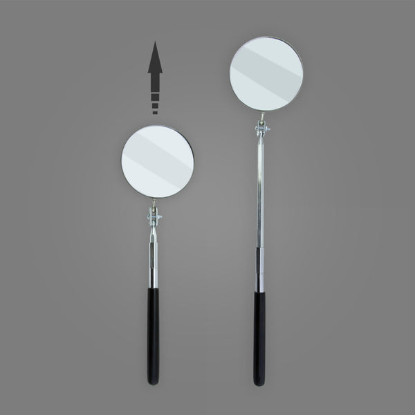 S-2 - Round 3-1/4" Telescoping Inspection Mirror