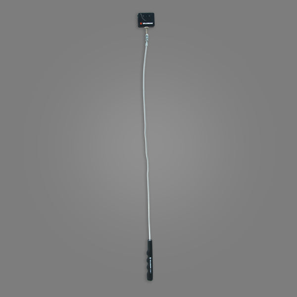 Ullman's Flex Antenna is meant to be used with the Digital Inspection Mirror camera (sold separately).   Its flexible aluminum shaft is durable enough to withstand repeated repositioning, and can be bent at any angle to make viewing of hard-to-reach areas easier.